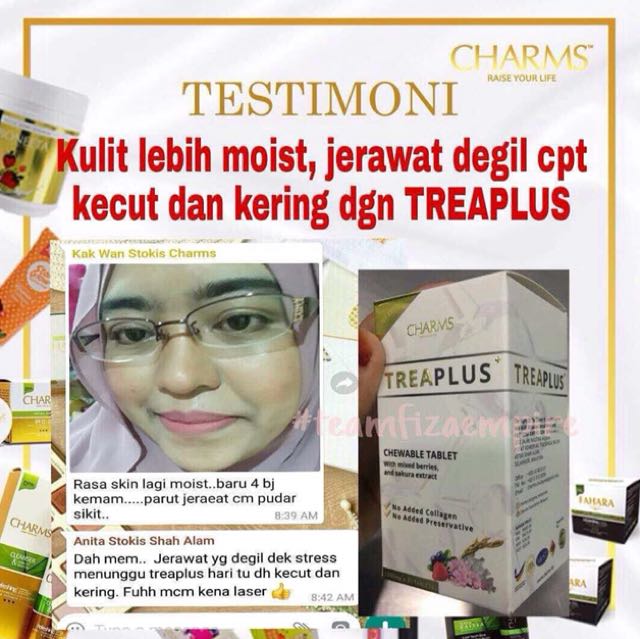 Image result for testimoni charms treaplus