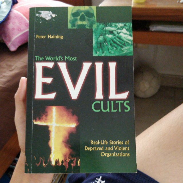 World S Most Evil Cults By Peter Haining Books Stationery Fiction On Carousell
