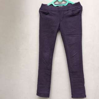 Celana jegging D&G purple
