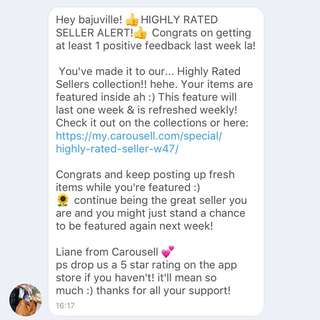 Thanks for the recognition! 2nd time running! 😁👍🏻