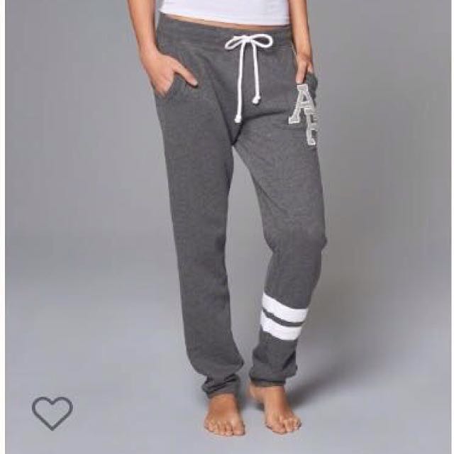 abercrombie grey sweatpants