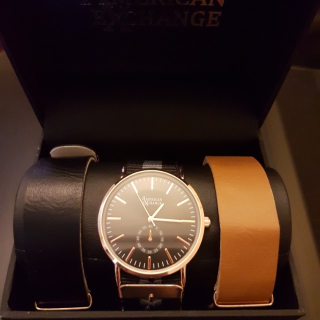 American Exchange Quartz Watch, Men's 