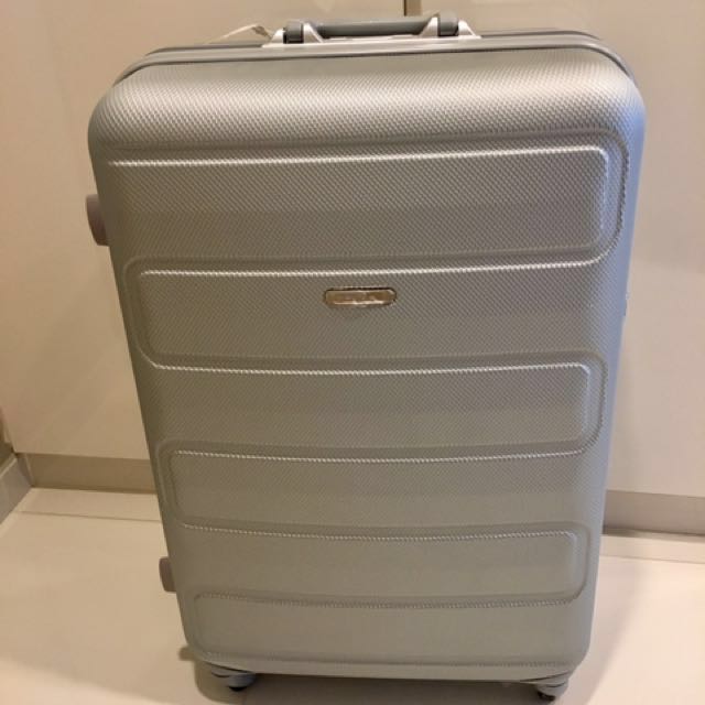 BHPC Luggage 68cm x 48cm Silver Titanium Luxury Bags Wallets on Carousell