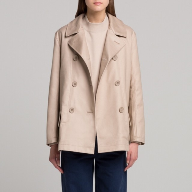 Uniqlo peacoat women's cheap