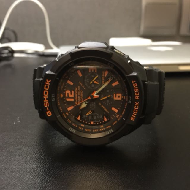 Casio G Shock Gravity Defier Tough Solar Watch G 1200b Men S