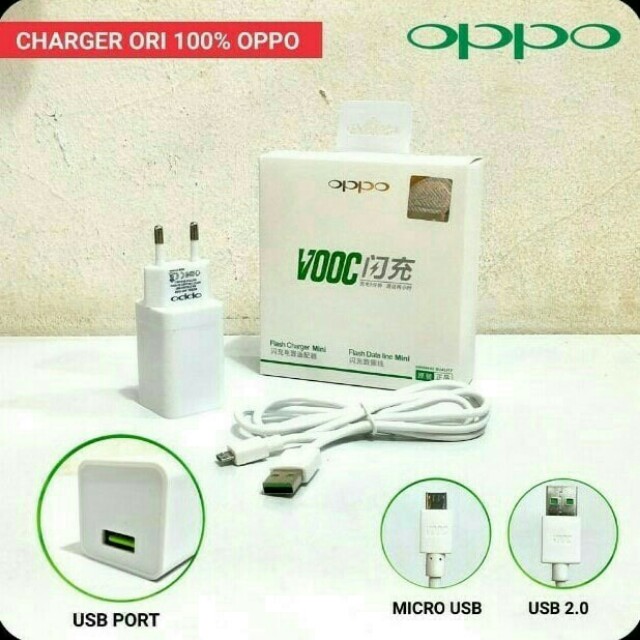Charger Oppo Original 100 2ampere Vooc Tc Oppo Original 100