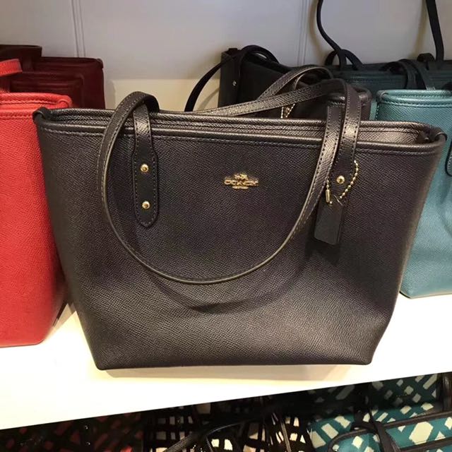 coach mini city zip tote