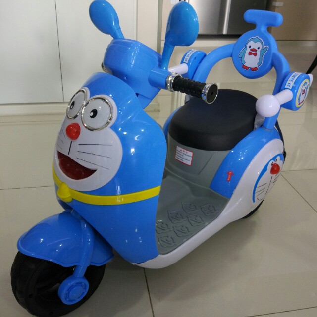 Doraemon electric bike toy