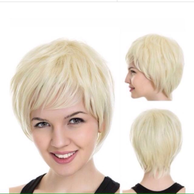 Fluffy Bob Wig On Carousell