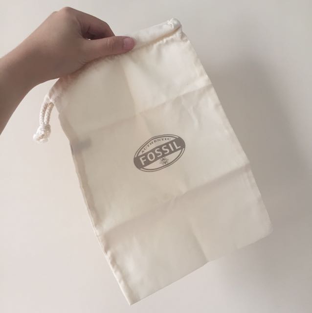 Fossil 2025 dust bag