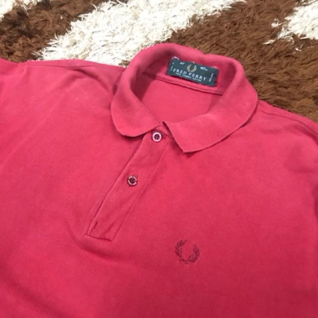 Fred Perry Shirt (Made In England), Men's Fashion, Tops & Sets, Tshirts ...