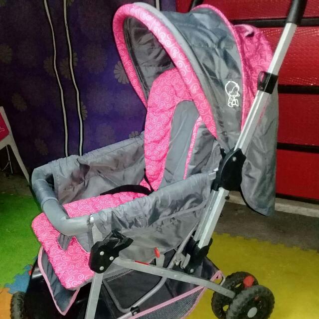 giant carrier stroller pink