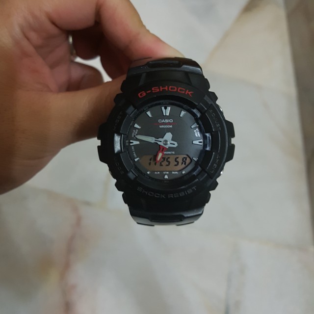 G Shock Black G 101 Original