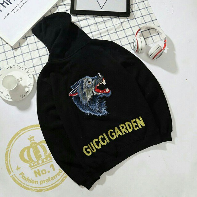 gucci hoodie wolf