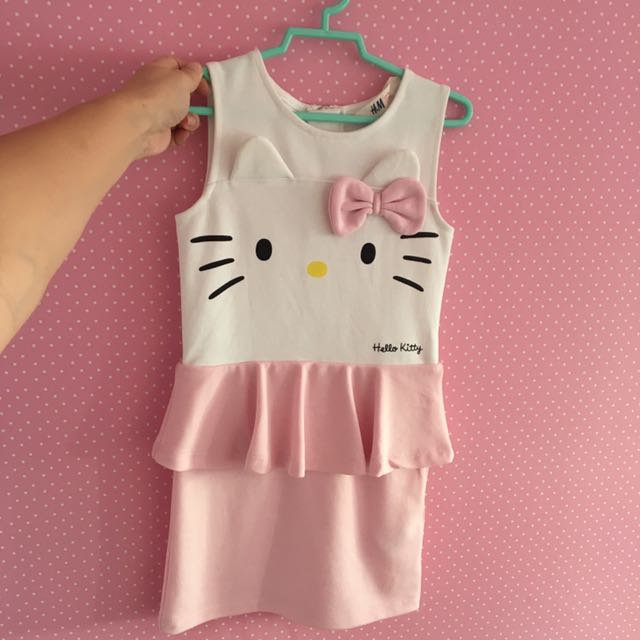 h&m hello kitty dress