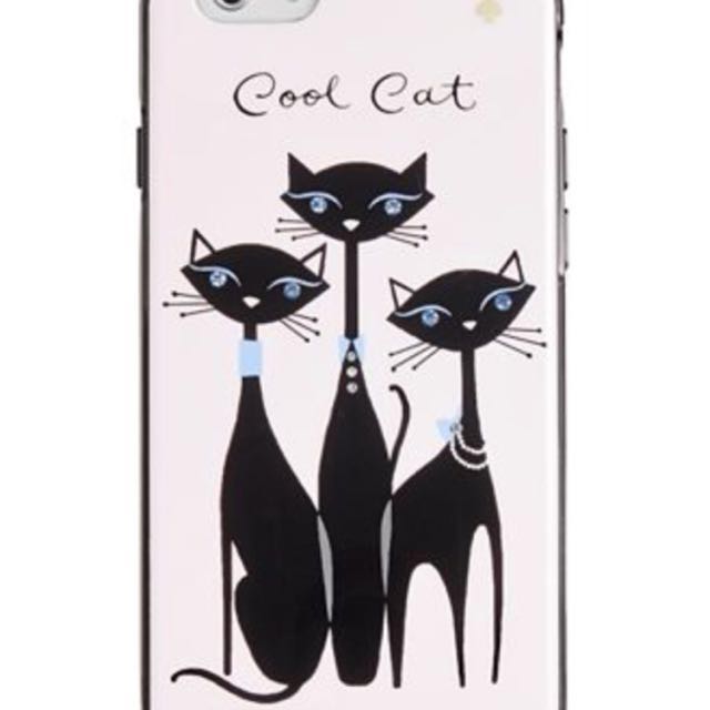 Kate Spade Jeweled Cool Cat Iphone 6 Cover Case Mobile