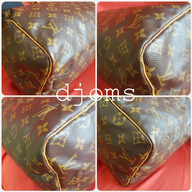 Louis Vuitton Speedy 30 Canvas Monogram Satchel Doctors Bag – Posh