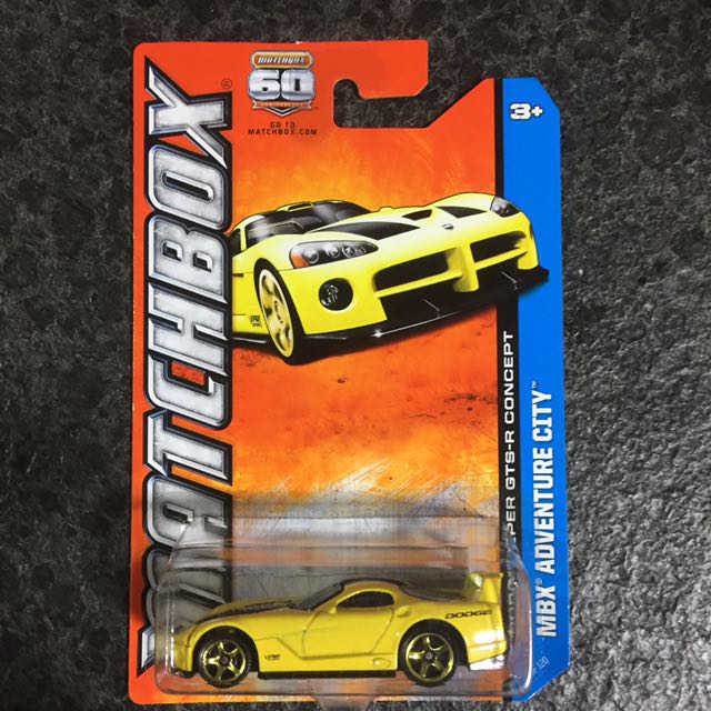 Matchbox Dodge Viper Gts R Concept Hobbies Toys Toys Games On Carousell