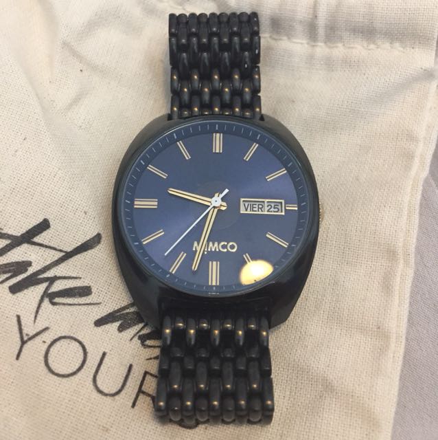 Mimco timepiece stainless steel top