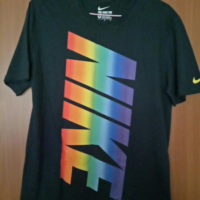 rainbow nike shirt