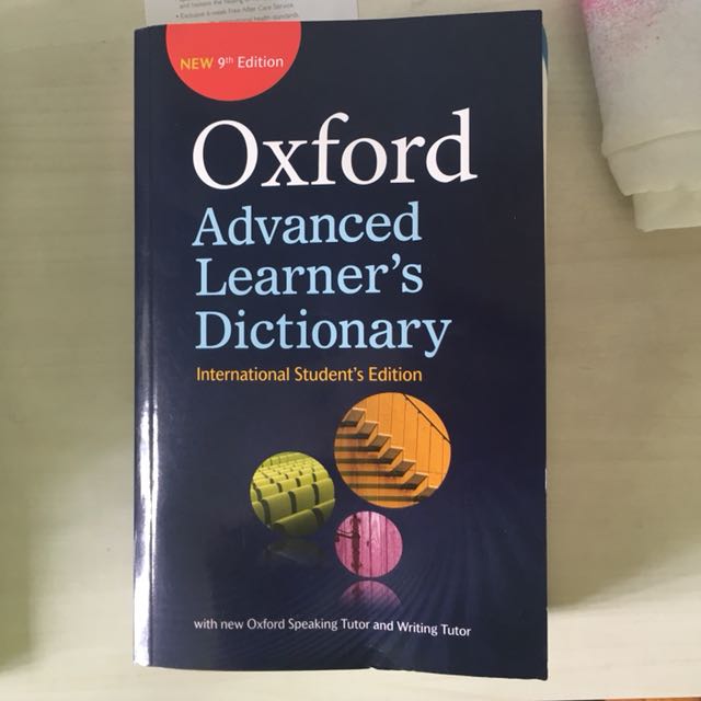 Oxford Advanced Learner S Dictionary International Student S Edition Books Stationery Fiction On Carousell