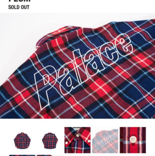 PALACE LUMBER YAK SHIRT RED | www.fleettracktz.com