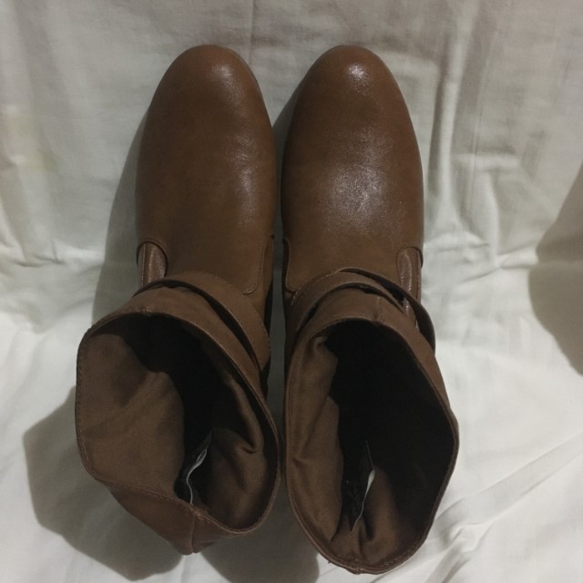 Payless Brown Ankle Boots