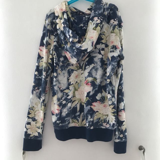 ralph lauren floral hoodie