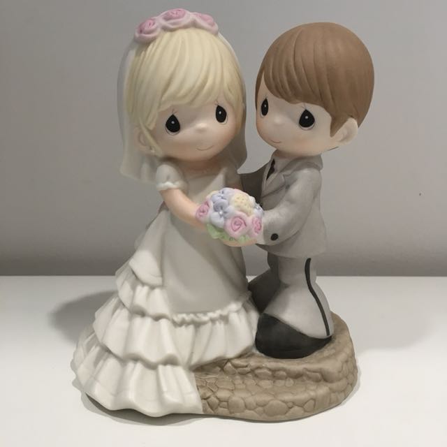 precious moments wedding dolls
