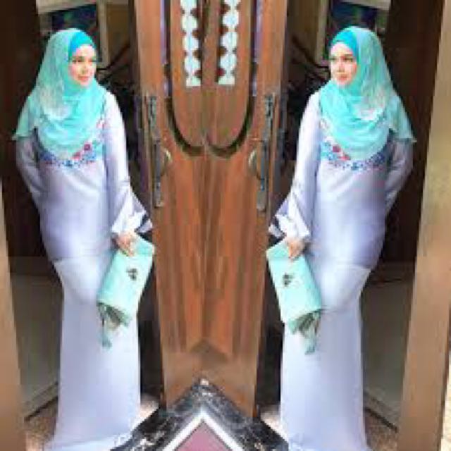 Gaya Terbaru 16 Baju Gamis Siti Nurhaliza Terbaru