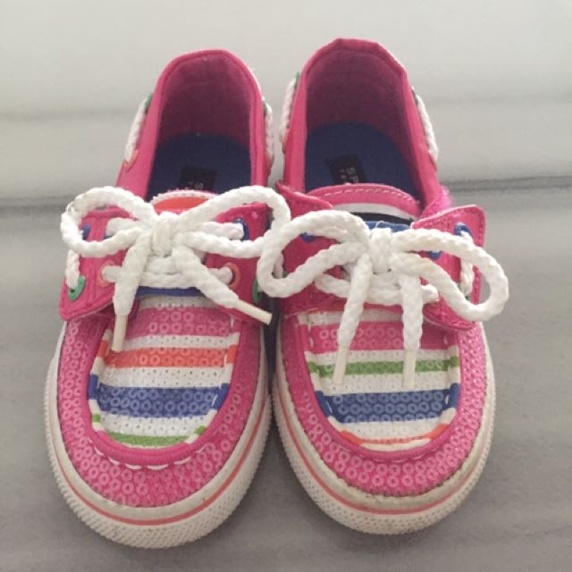 sperry baby girl shoes