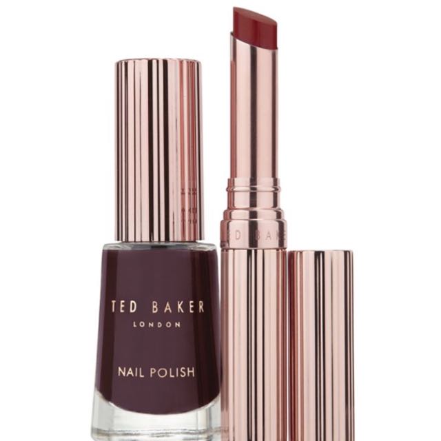 nail polish and lipstick gift set