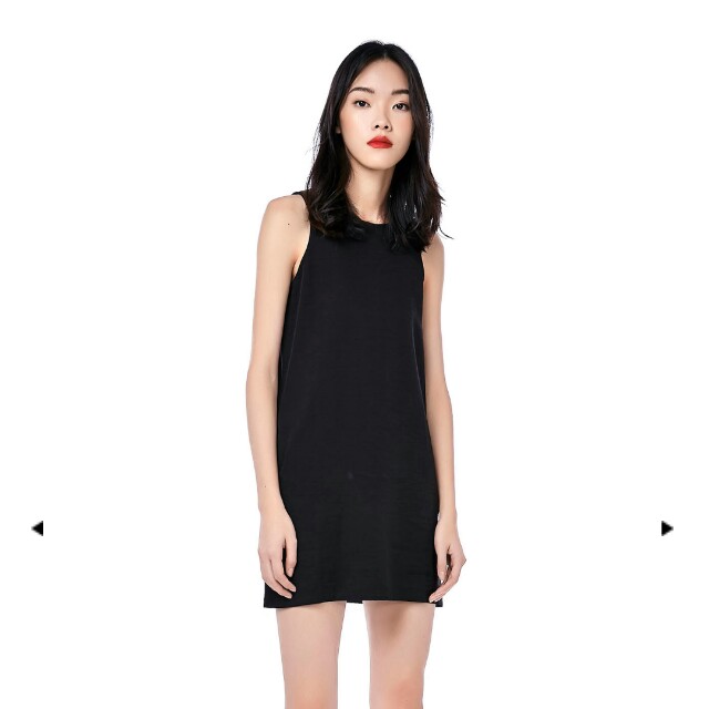 tie back shift dress