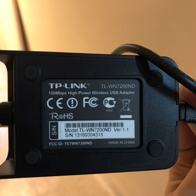 TP link network usb adaptor (Category: Cables & Adaptors) located in Singapore. Submitted by sgpetra (Listing ID 140459321, Image 2). Description: Good Working condition .