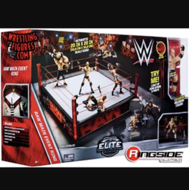 Elite scale deals wrestling ring