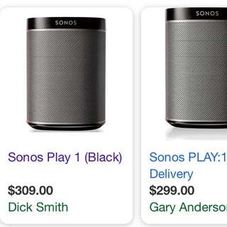 Sonos speaker