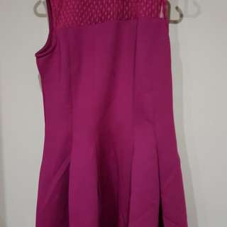 Selling preloved magenta work dress