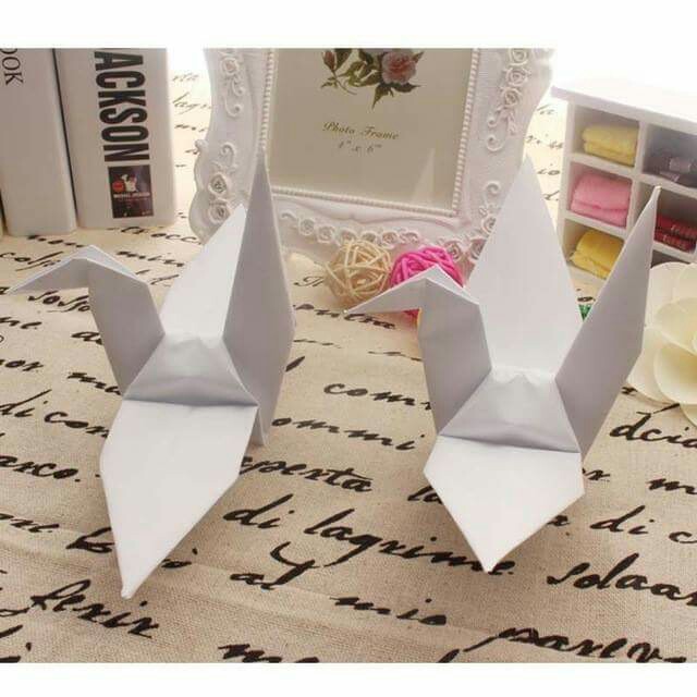 Bn Po 40pcs Diy Origami Handmade Paper Crane Design Craft Handmade Craft On Carousell