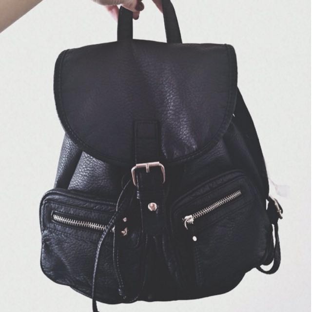 Black backpack tumblr Clearance