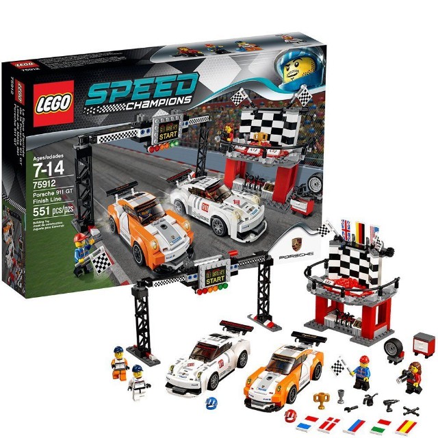  LEGO Speed Champions Porsche 911 GT Finish Line 75912