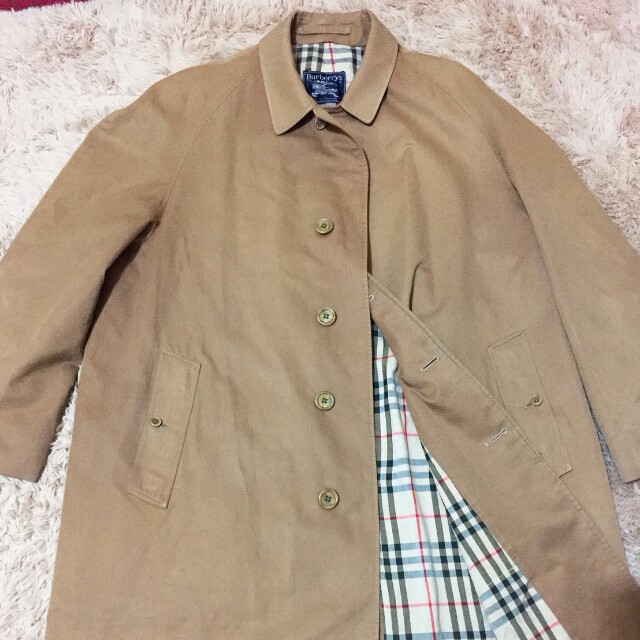 古著80s英國製Burberrys 風衣外套古董大衣vintage, 他的時尚, 外套及