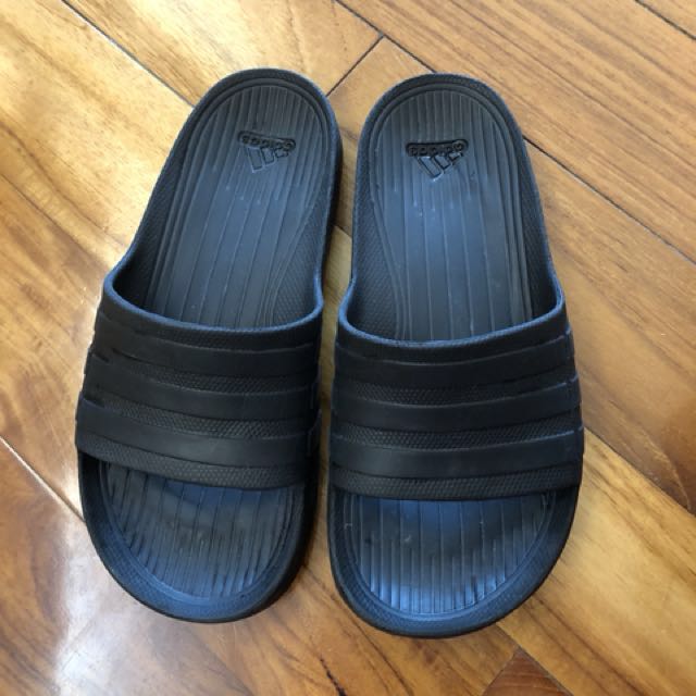 adidas duramo slide core black