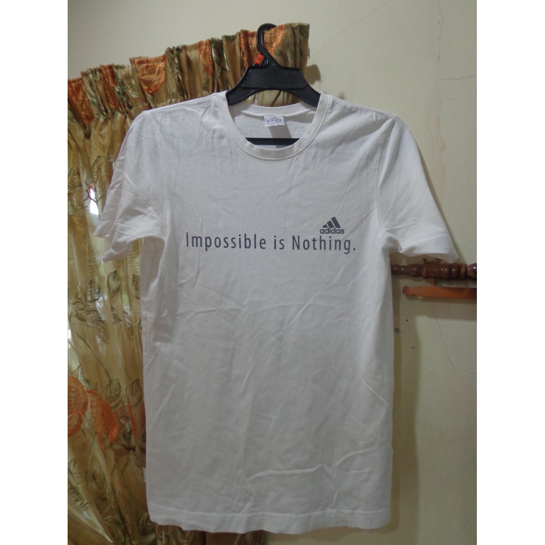 t shirt adidas impossible is nothing - OFF66% - cityliveindia.com!