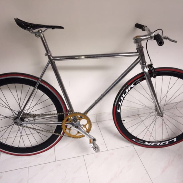 Almost New Chrome Pure Fix Coaster Rear brake Sports Equipment