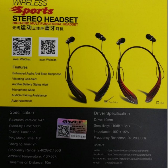 Awei a810bl sales