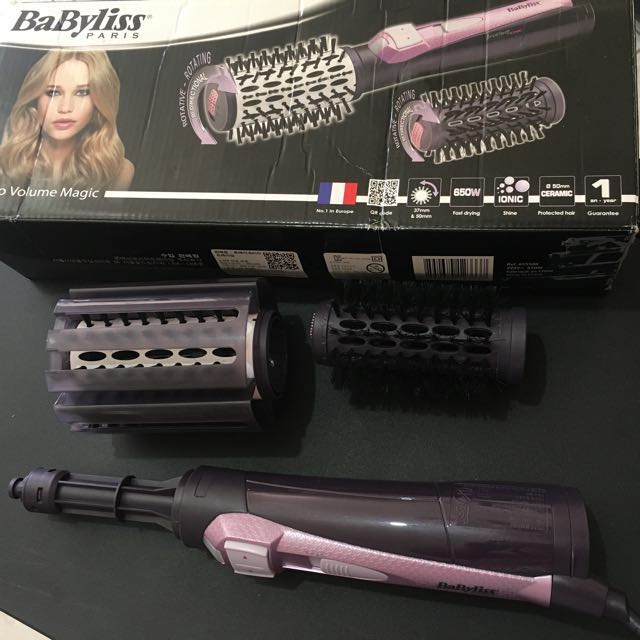 Babyliss AS550K NEW Auto Hair Brush Volume Magic / Hair Rotating Styler