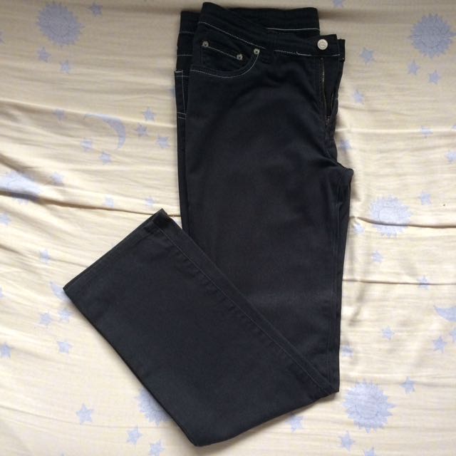 maong pants black