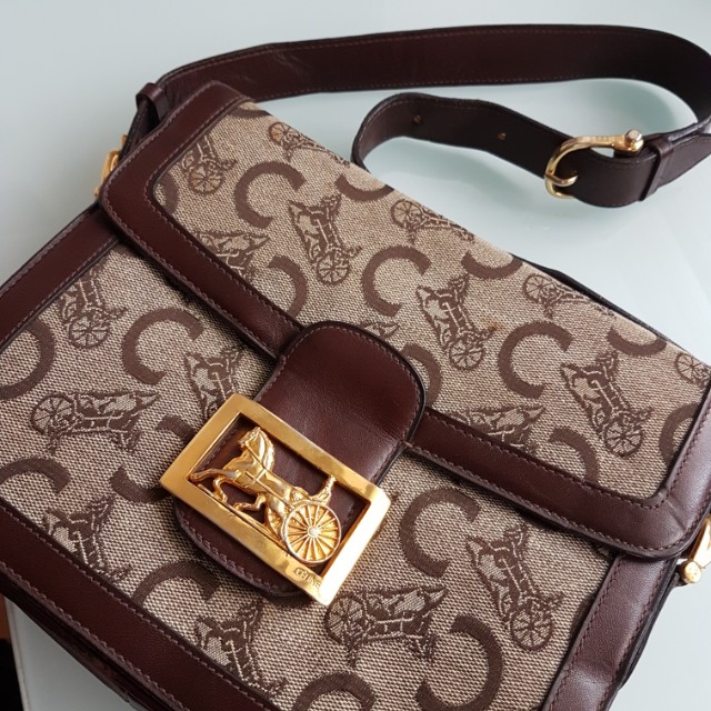 Vintage celine canvas discount bag