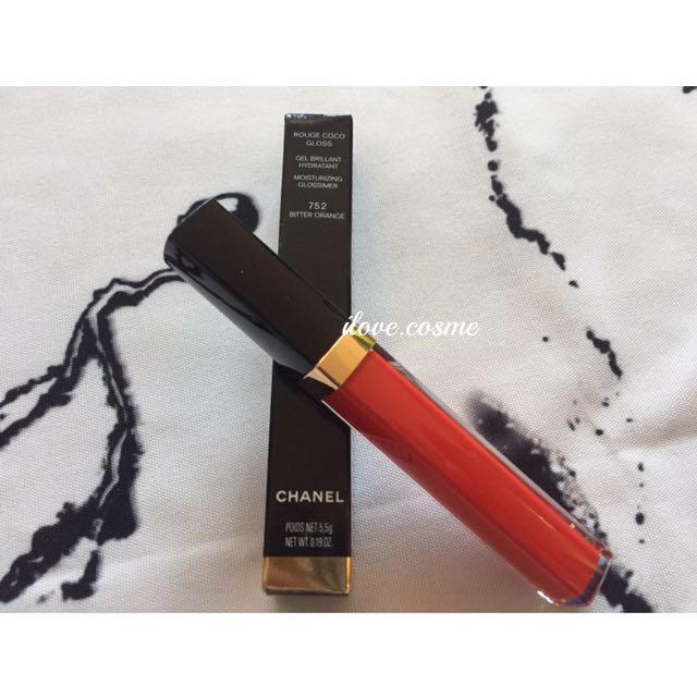 Chanel rouge coco gloss (752 bitter orange), 美容＆化妝品, 化妝品 Carousell