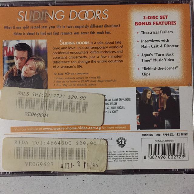 Classic Movies Sliding Doors Movie Gwyneth Paltrow Music Media